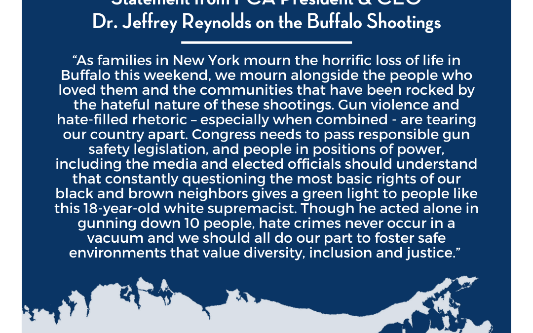 Statement from FCA President & CEO Dr. Jeffrey Reynolds on the Buffalo Shooting