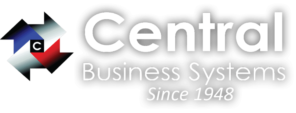 Central Logo White Lettering Since 1948 Shadow